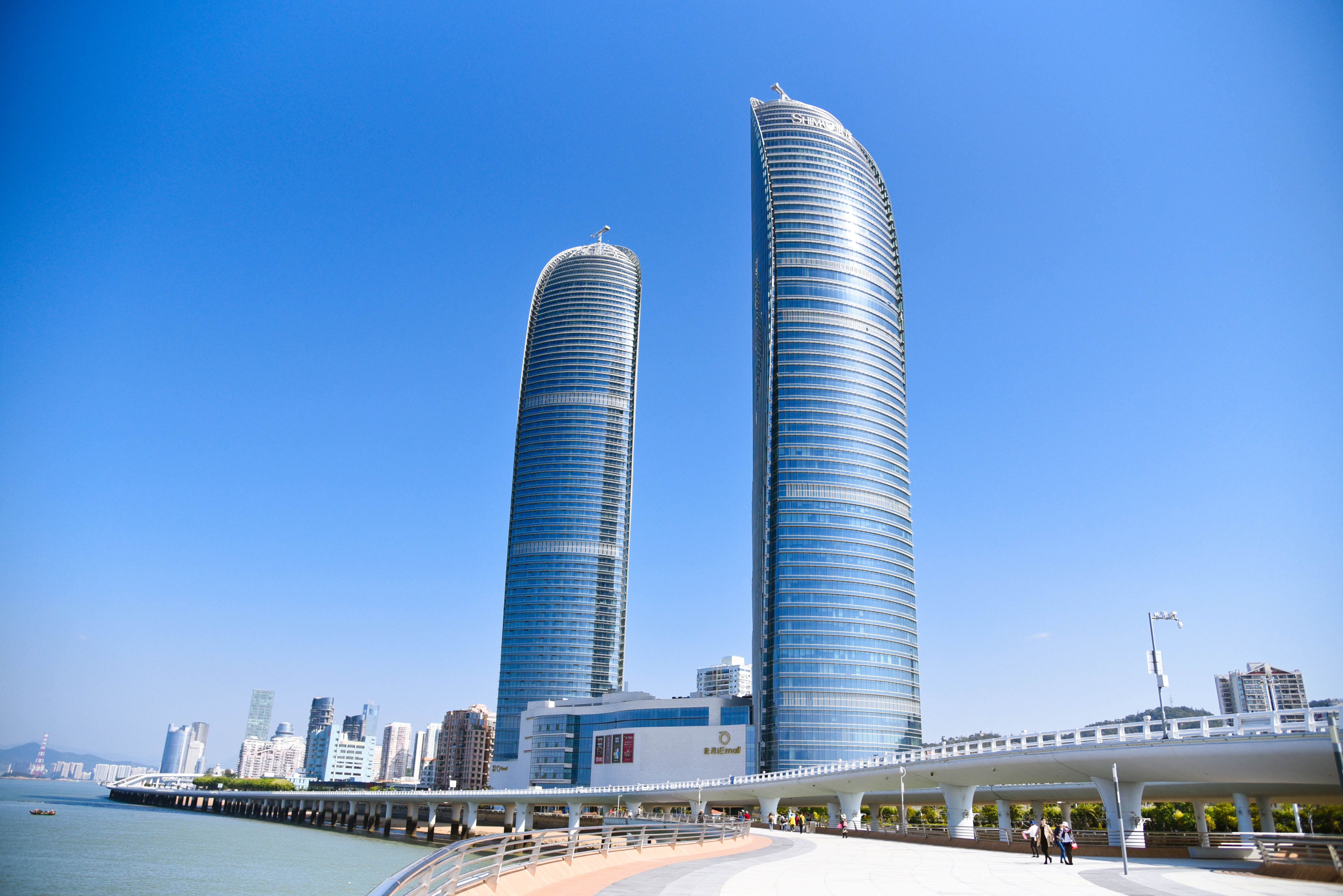 厦门观景桥,离海平面最近的大桥厦门演武大桥