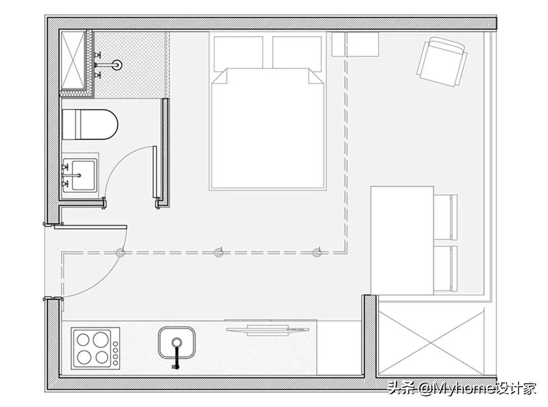 牛！解析6个30㎡王者小戶型！终极设计─收纳倍增、家具万用
