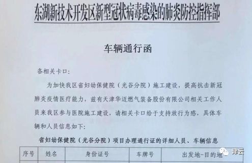 2天!天津援驰武汉燃气设备安装完毕