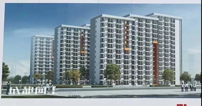 大运村建设火热朝天，成都大学已经上天