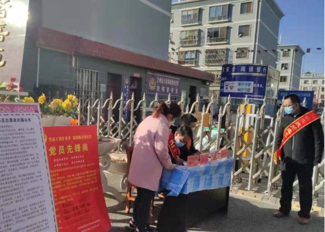甘州：疫情防控，新时代文明实践志愿者在行动