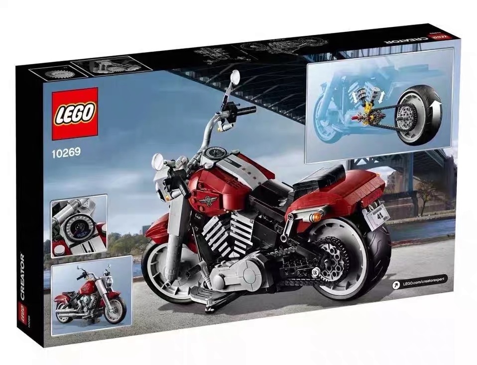 乐高史上四大摩托,乐高迷你大黄蜂可变形开箱测评