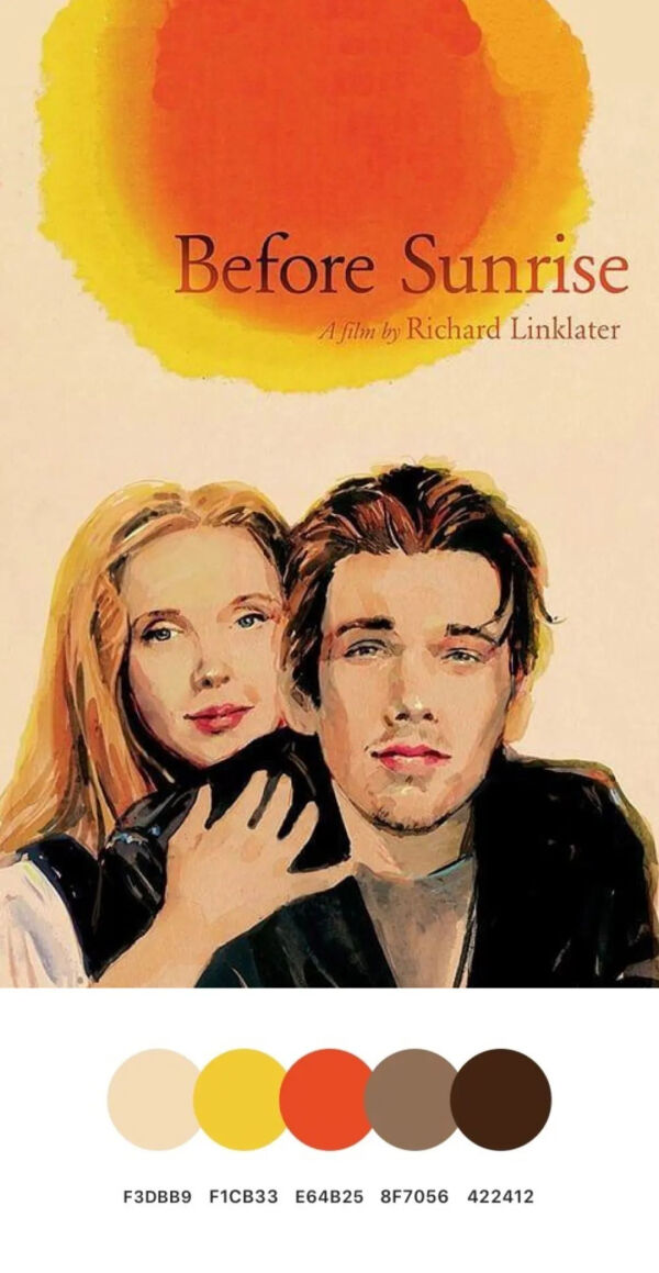 分享一些构图精致的电影海报,100张电影海报手绘