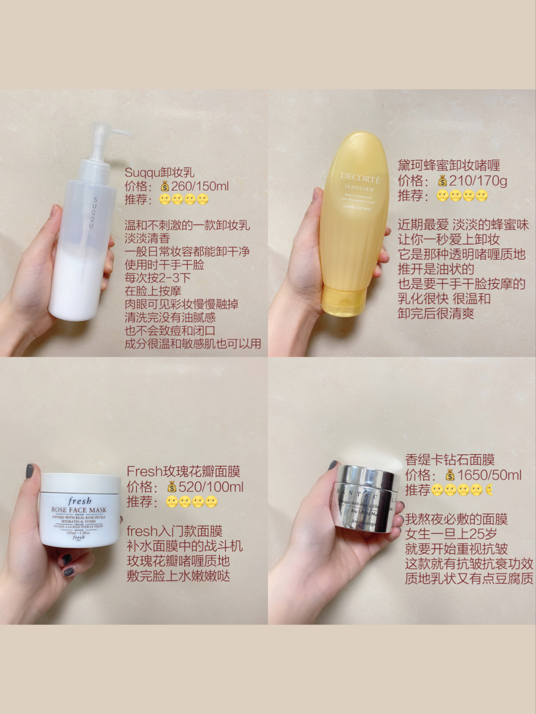 干皮妹子的年度爱用护肤品合集