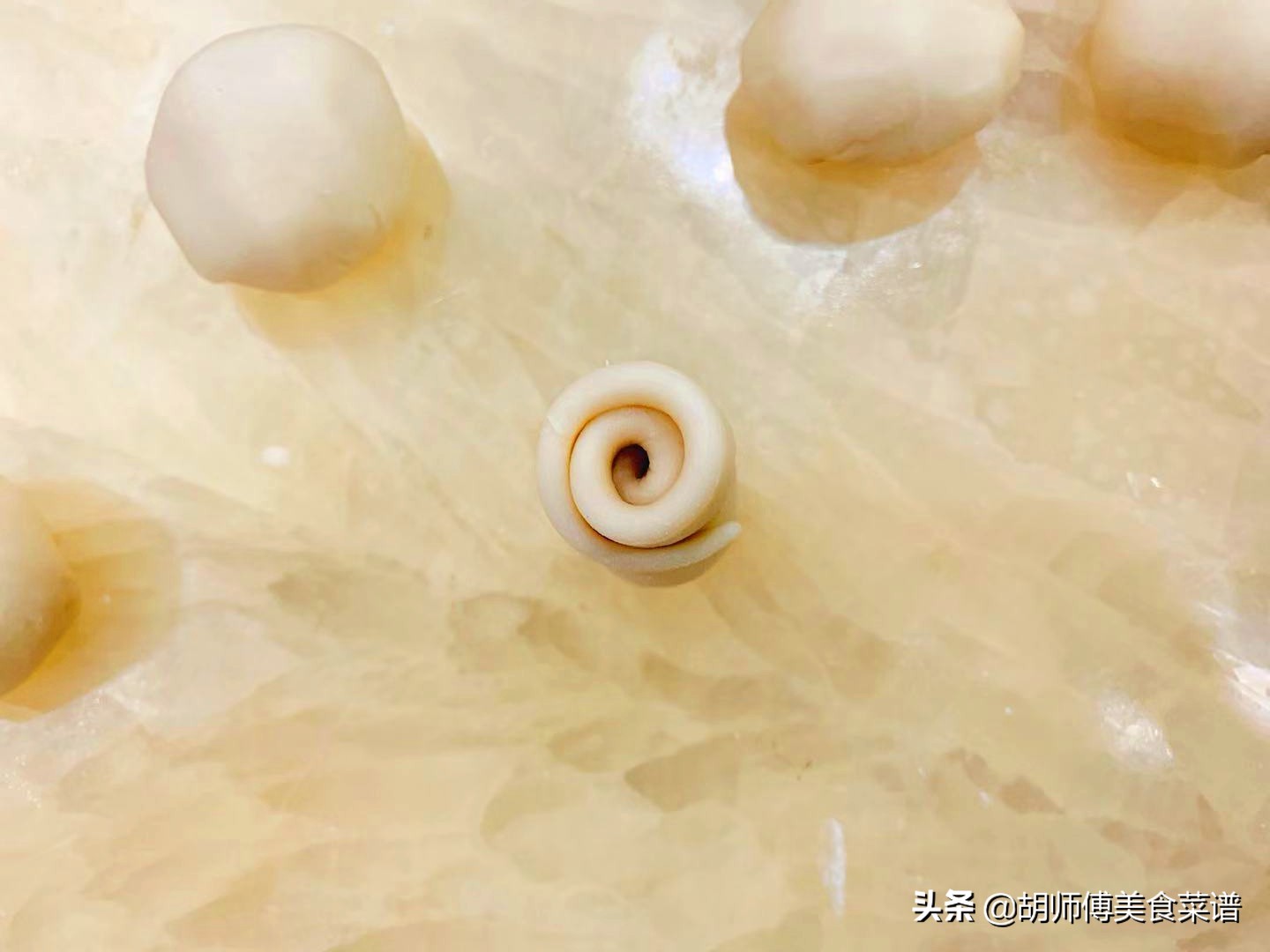 传统手工板栗酥饼,一次吃了10个板栗酥饼