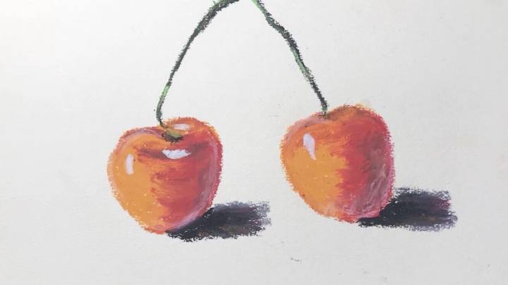 美术兴趣班油画棒创意范画3-5岁,100幅适合新手的油画棒作品