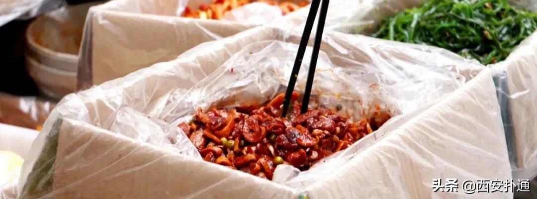 在西安,你一定要逛一次万寿路的早市