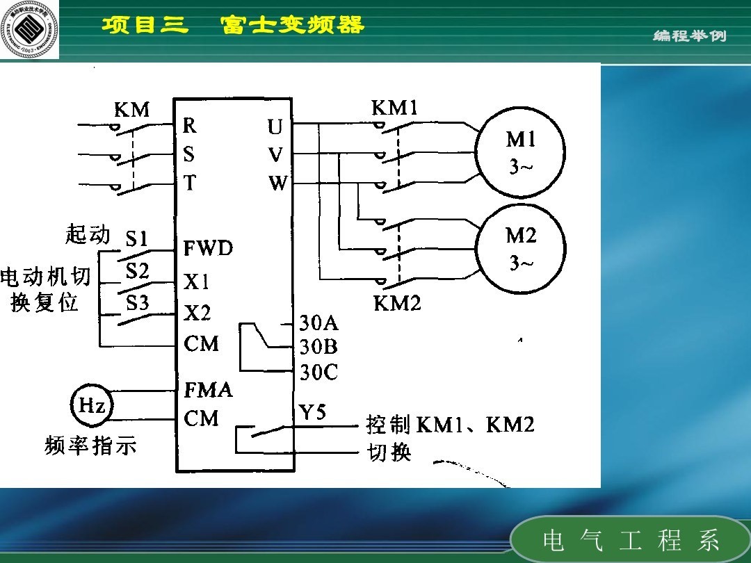 富士frn变频器使用教程,富士变频器的参数设定步骤
