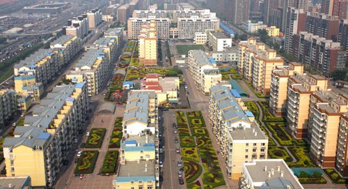 中国第一家空中花园小区,中国第一个有电梯的小区