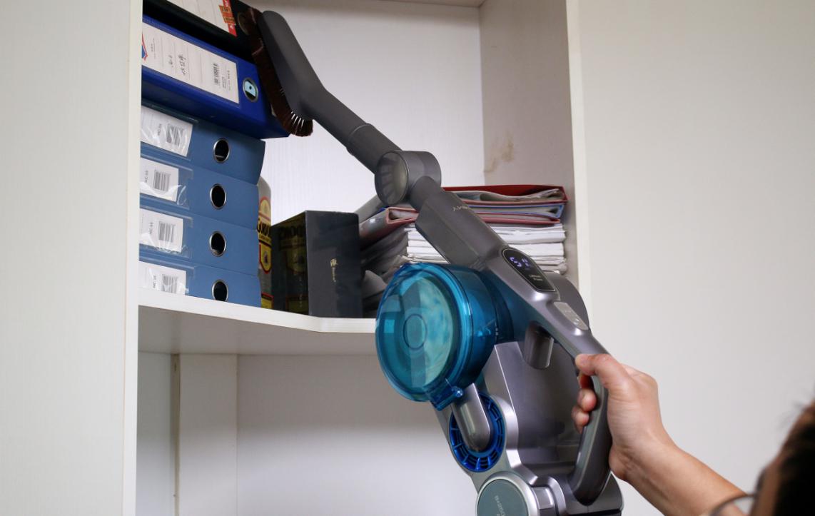 解决懒惰上瘾的吉米A6无线吸尘器:随手提,超强吸力更洁净