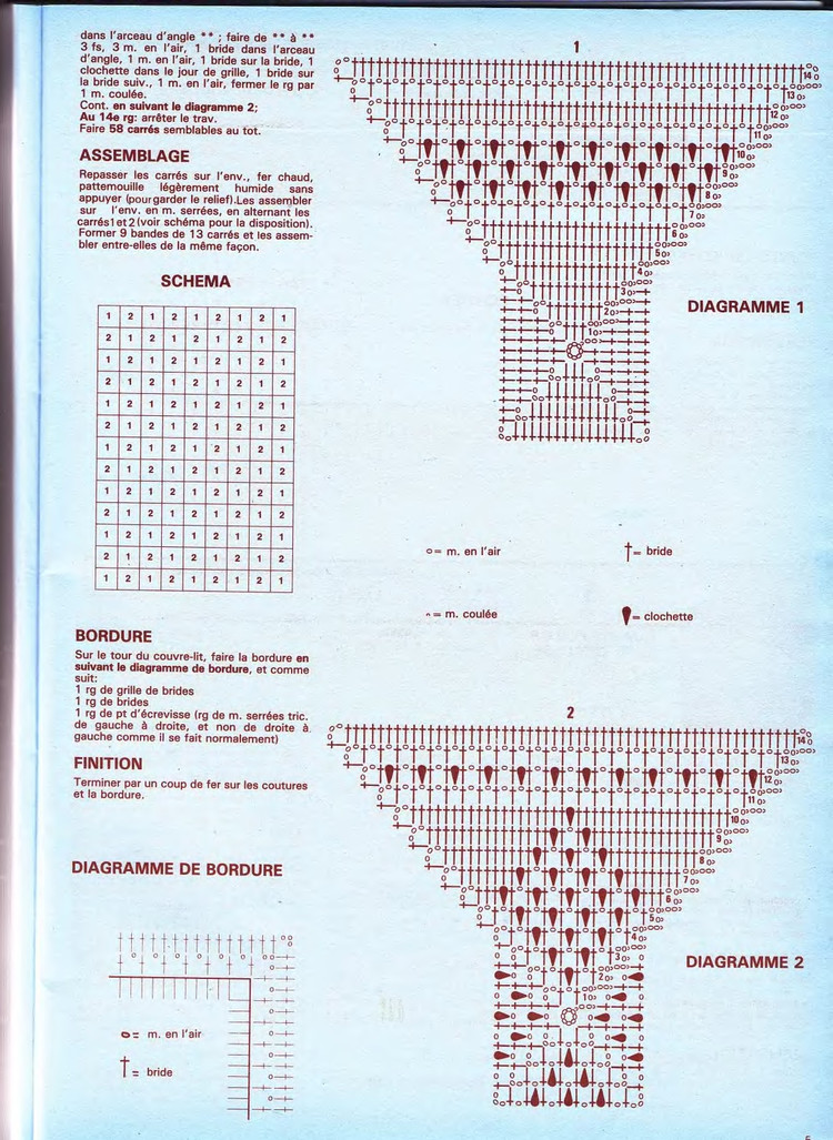 有漂亮的台布钩针图解吗,钩针编织桌布盖巾教程