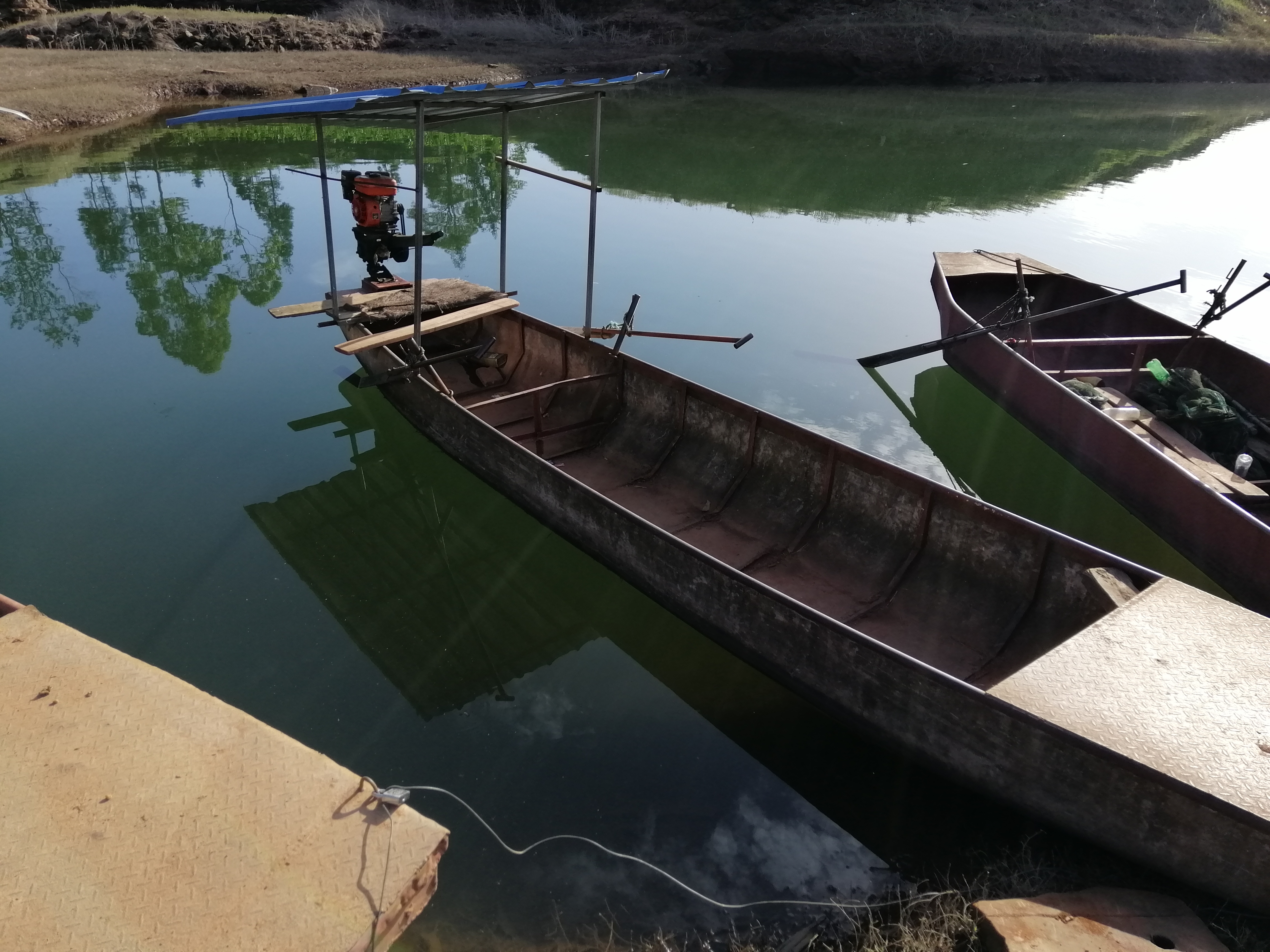 探钓深山水库,总岗山水库钓位