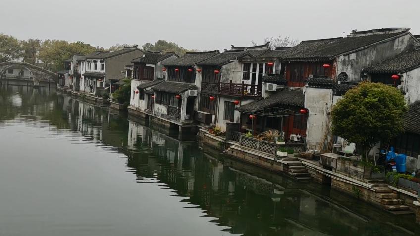 阳澄湖江南古镇,江苏阳澄湖畔老街