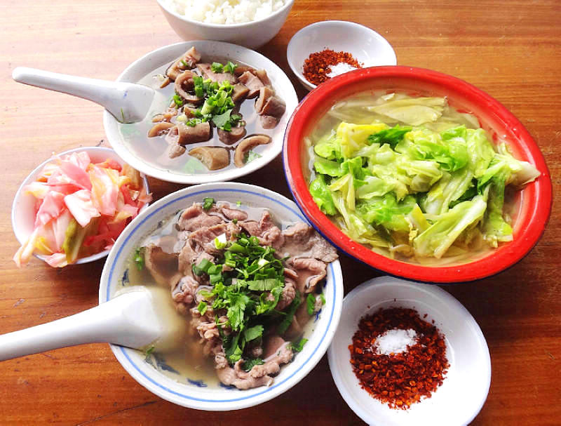 天府味道小吃,四川非遗小吃跷脚牛肉