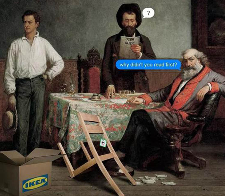 宜家组装物件,宜家家具安装翻车