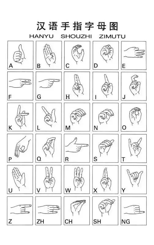 拼音知识汇总,手指拼音拼读