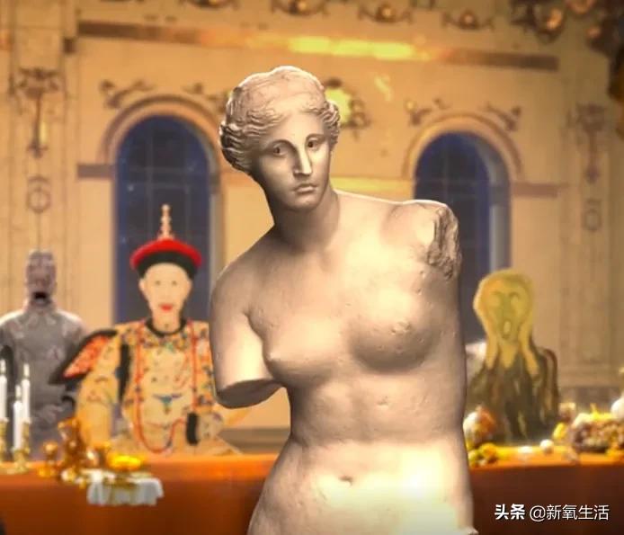 世界名画广告大全,名画广告