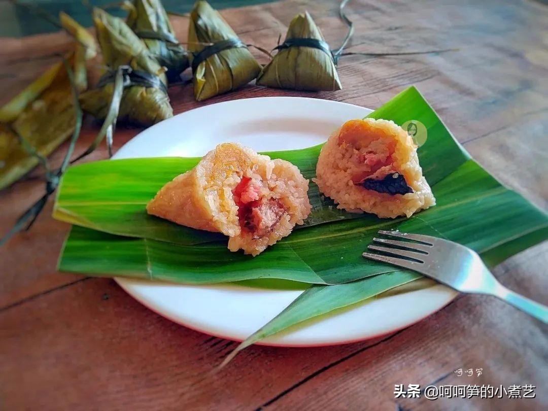 端午节快到了怎么制作水晶粽,端午节就吃咸蛋黄肉粽简单易学