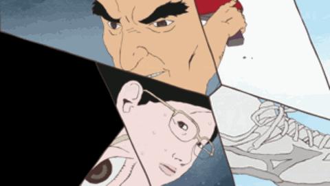 日本鬼才汤浅政明,汤浅政明乒乓球拍摄