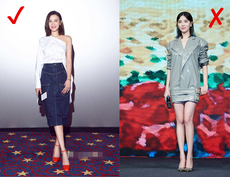 肩宽胯窄的女生穿衣搭配,肩宽胸小女生穿搭技巧