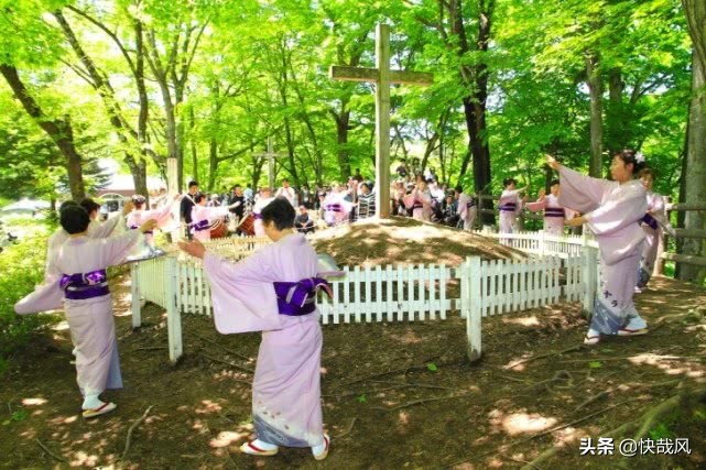 日本最神秘墓地:耶稣逃到小村,娶妻生子种大蒜,106岁葬于此