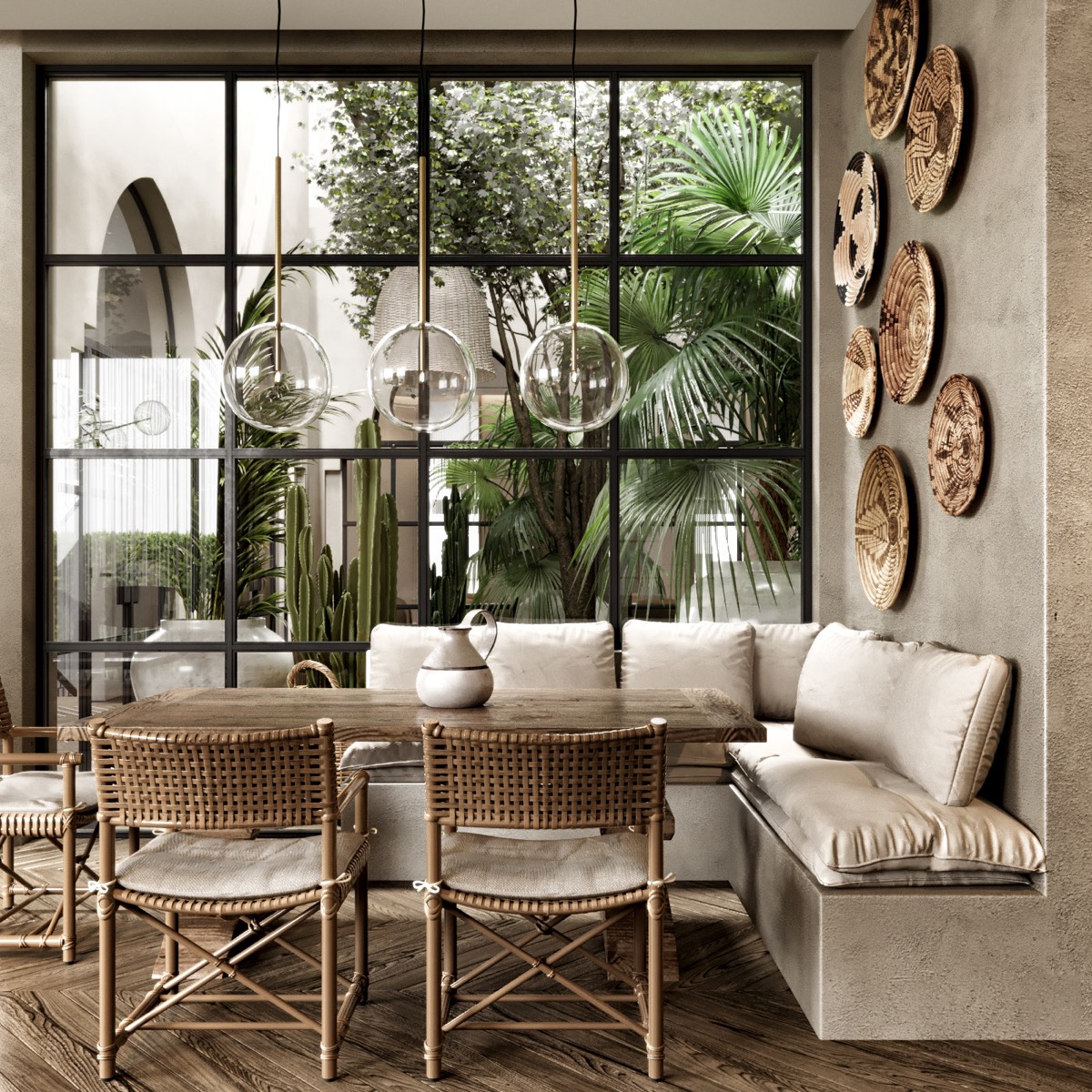 四米挑高户型装修风格,波希米亚风格装修