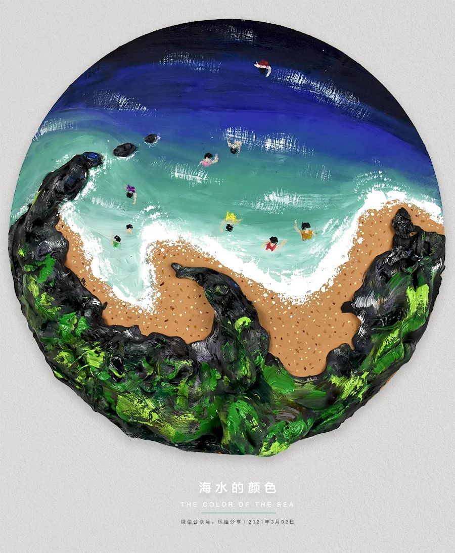 儿童画海洋生物简单画法,4-6岁儿童画海洋颜色