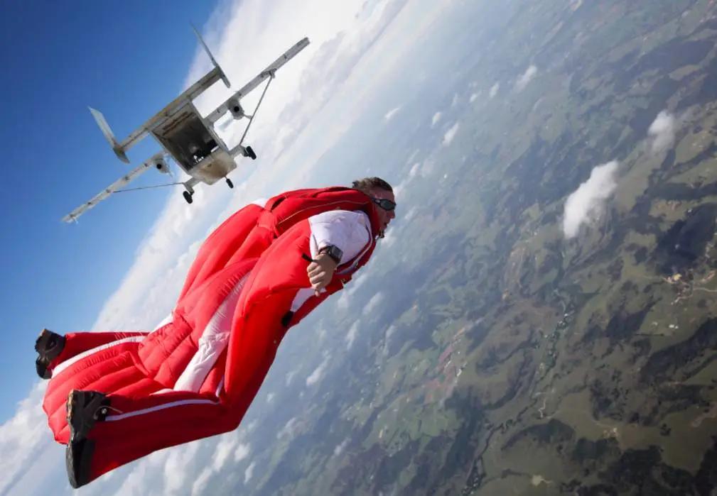 翼装飞行令人恐惧的失重感,喷气翼装飞行体验