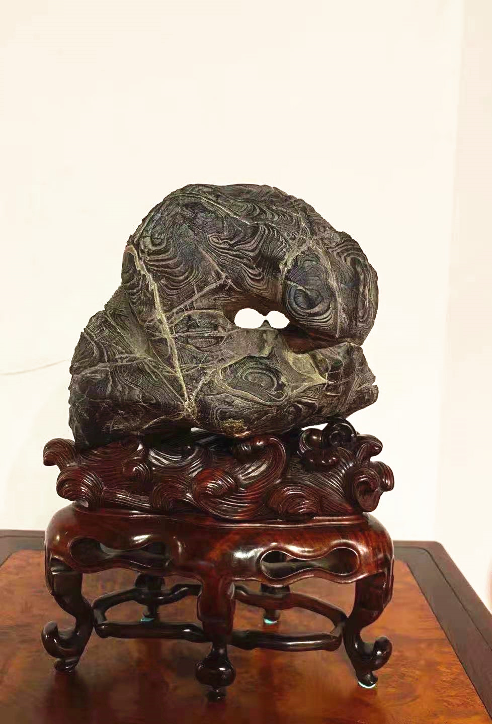 灵璧彩纹石,灵璧丛纹石