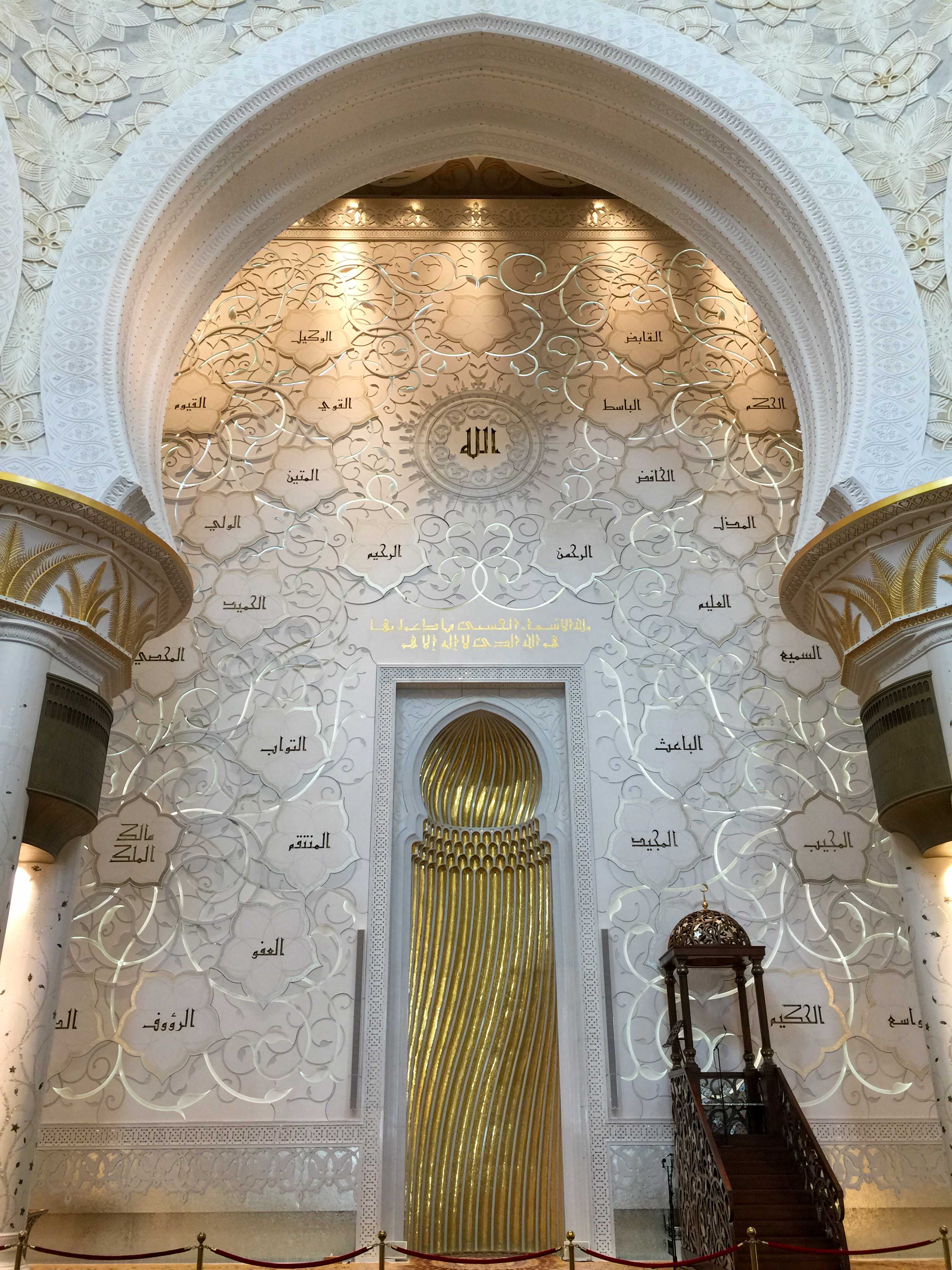 最奢华最漂亮阿布扎比的清真寺,最奢华清真寺谢赫扎伊德