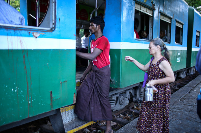 一座美丽的城市缅甸仰光,80年代的缅甸仰光城市