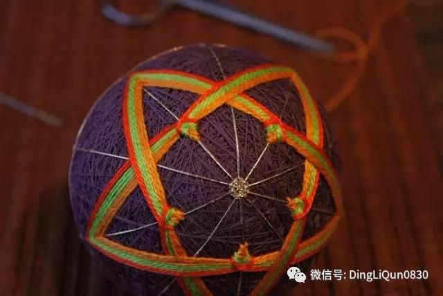 刺绣手鞠球制作步骤,绣手鞠球的正确方法