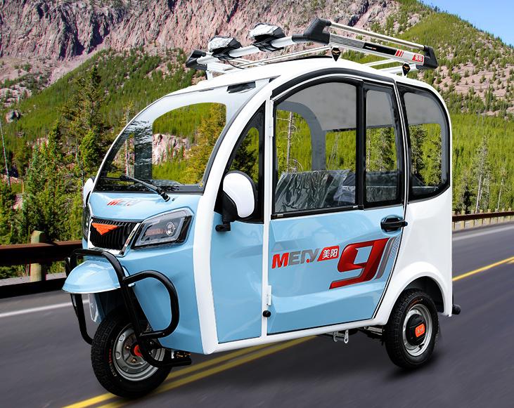 6000元左右的电动三轮车,牛电全封闭最新电动三轮车多少钱