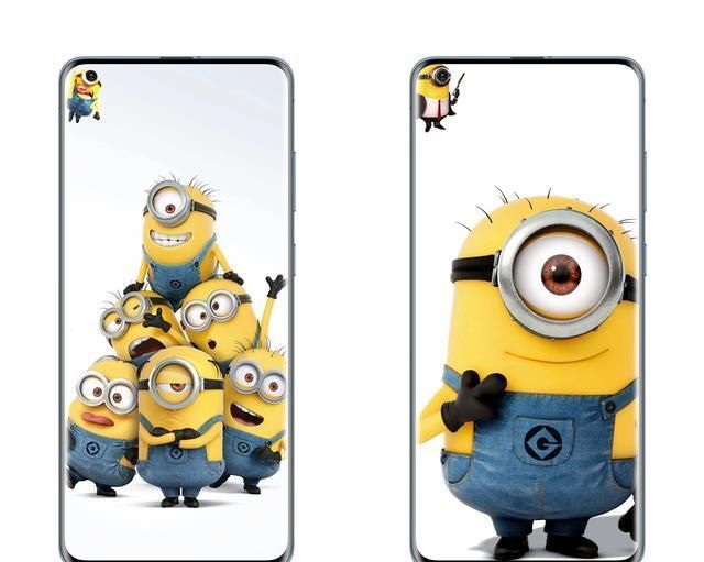 挖孔屏变全面屏壁纸,右挖孔屏壁纸手机超清全面屏