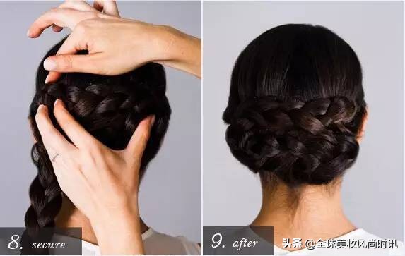 简单易学的编发教程一看就会,儿童编发步骤简单