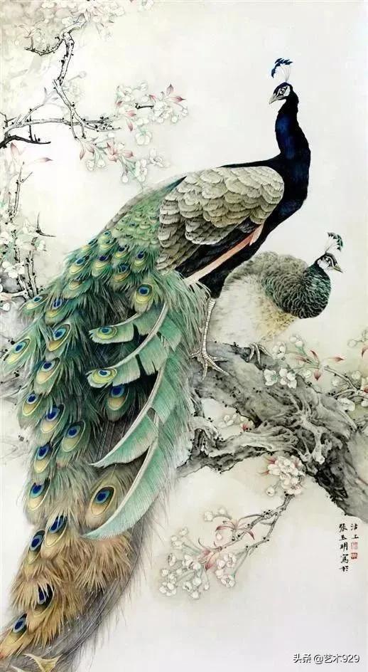 工笔画大白菜特殊技法,工笔画的五大特殊技法