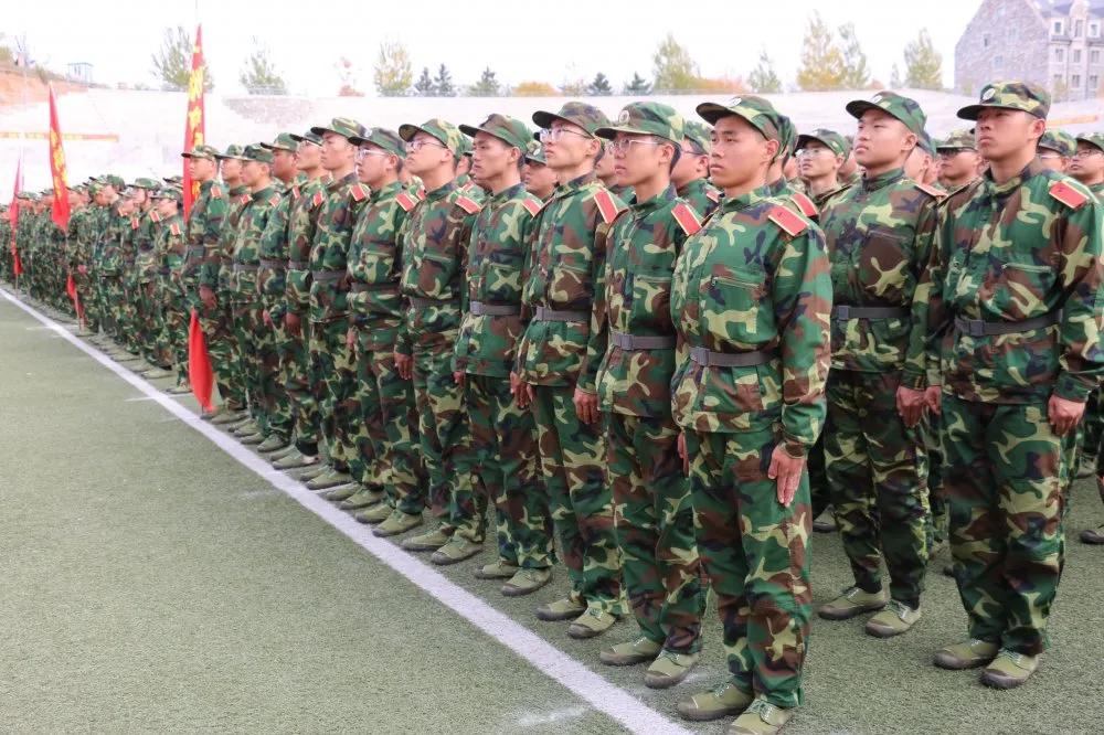 长春建筑学院开学季,长春建筑学院2023军训晚会