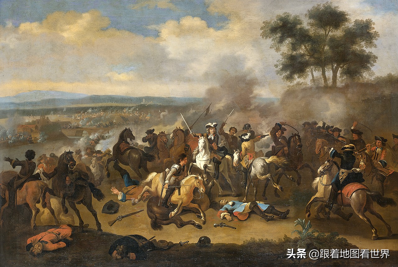 橘色与绿色,博因河战役