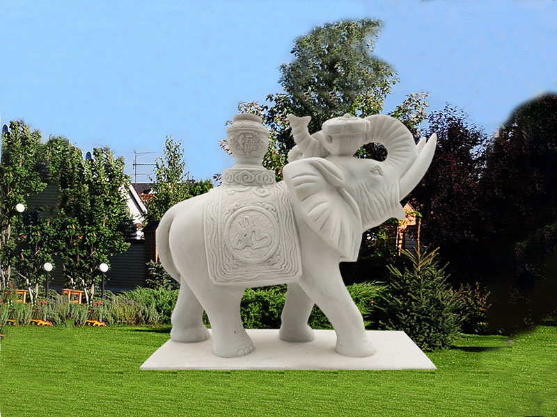 大象石雕怎样选,大象石雕的优点和缺点