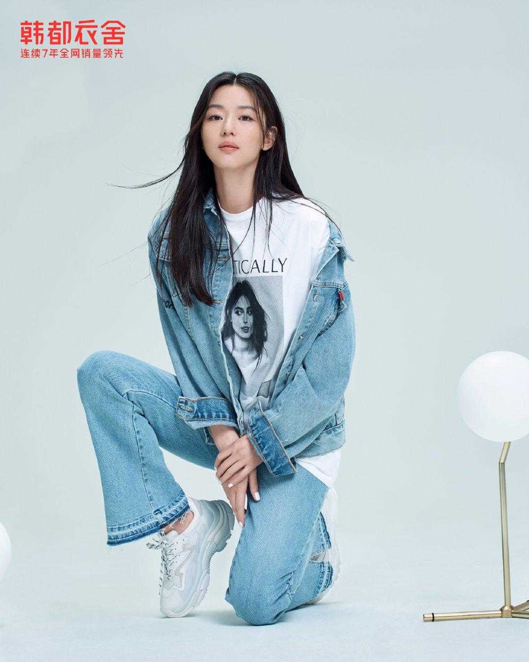 iu和全智贤衣橱,全智贤ulike代言