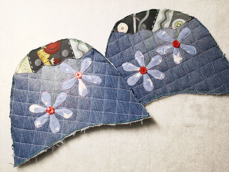 冬日暖阳拖鞋全教程,郁金香棉拖鞋的教程