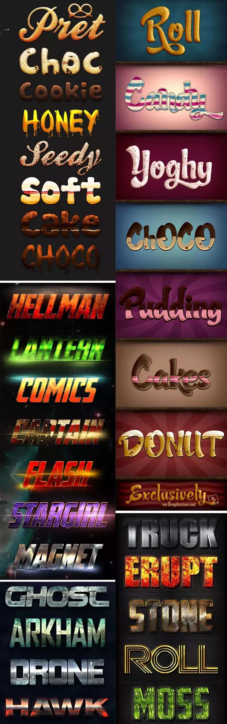 海报字体现奋进的特效设计,海报用的炫酷字体推荐