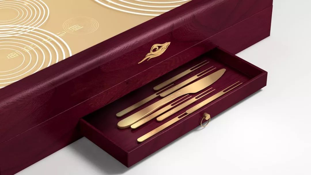 月饼礼盒港风包装设计图,白银月饼瓦楞纸礼盒包装设计