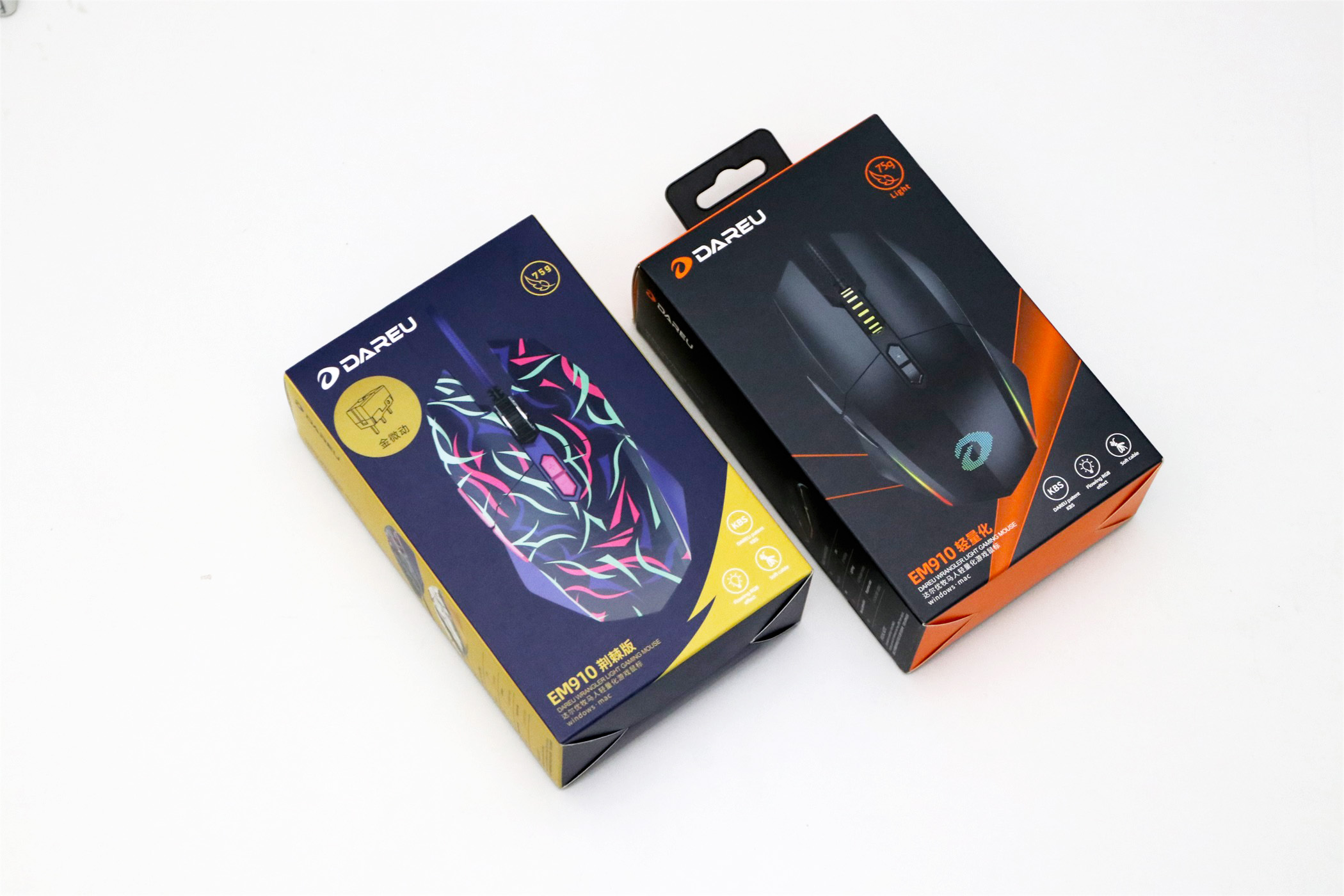 达尔优em915荆棘版鼠标是几代,达尔优鼠标em910怎么编绳