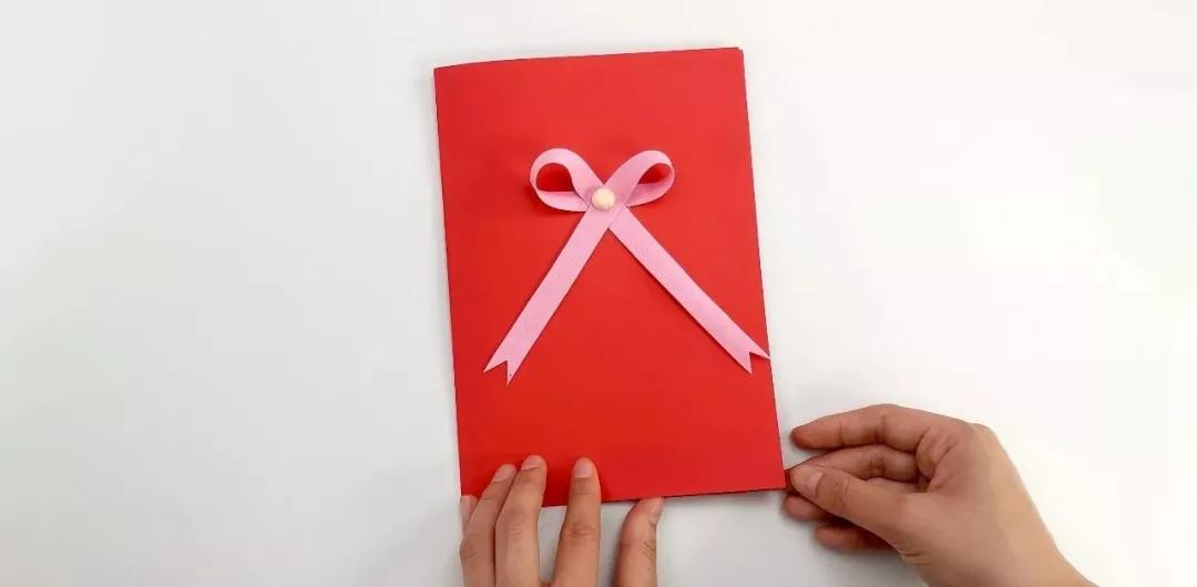 母亲节手工礼物爱心立体贺卡,母亲节送妈妈的手工折纸礼物贺卡
