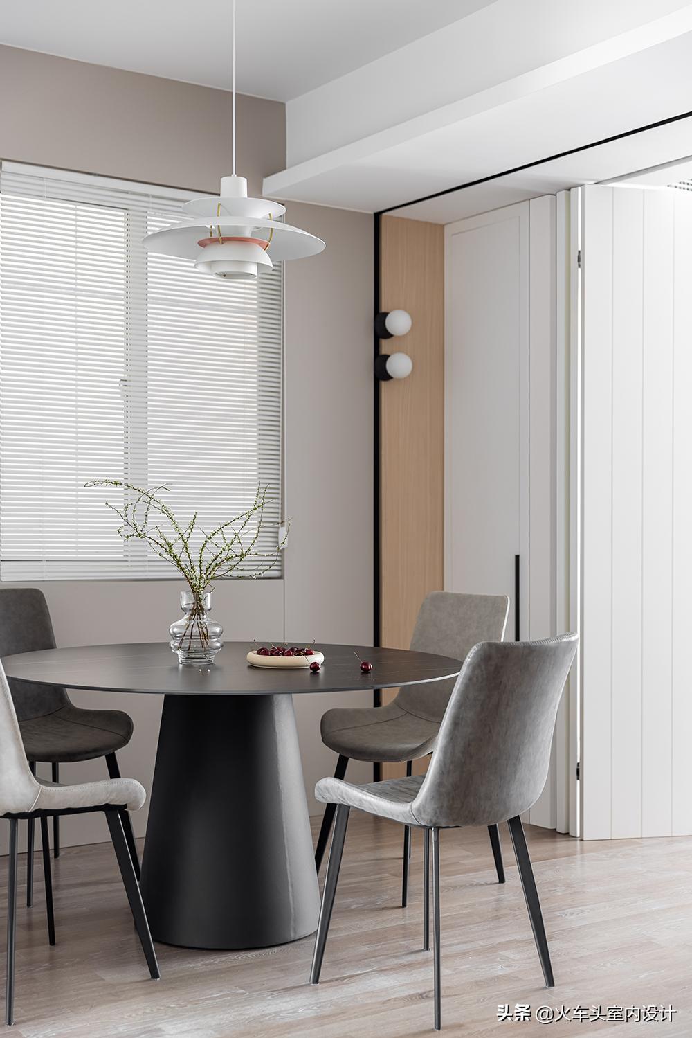 餐边柜设计效果图现代简约高级,简约设计高端制作