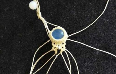 手编绳教程编戒指,戒指编绳款式一颗小珠子戴手上