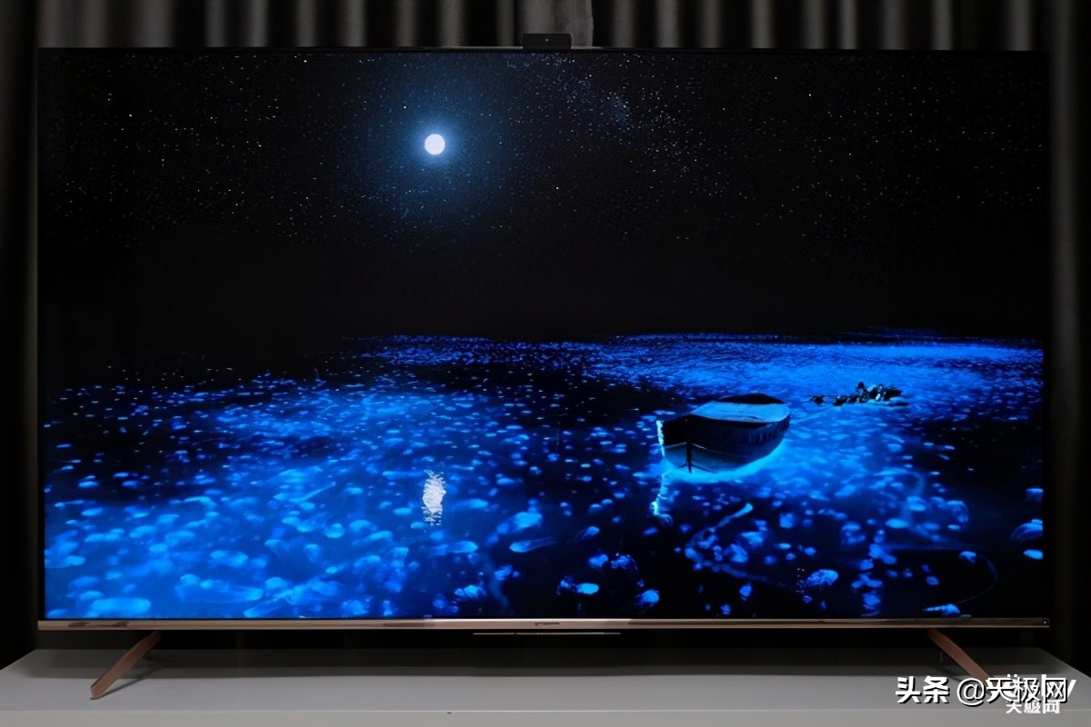 创维电视75寸带智能语音,创维75英寸8k电视音响效果体验
