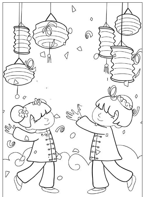 中秋节手工绘本模板,中秋节绘本赠品