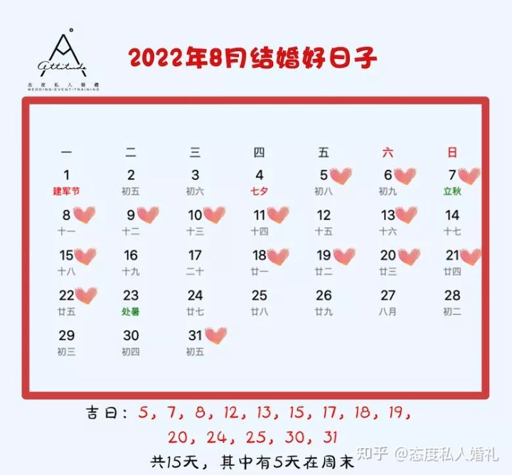 2022年结婚吉日大合集,2022年结婚最好的吉日大合集